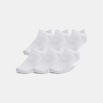 Шкарпетки Under Armour Essential Unisex 6-Pack No-Show Socks | 1382611-100 фото