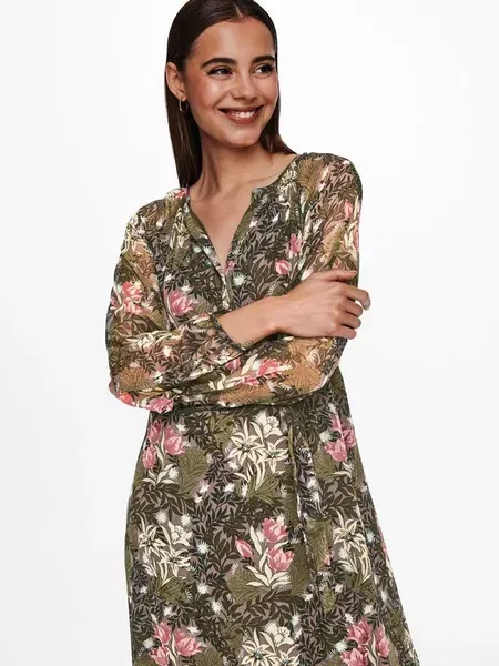 Сукня Jack & Jones PLUM TRUFFLE-AOP | 15246103-PLUM TRUFFLE-AOP фото