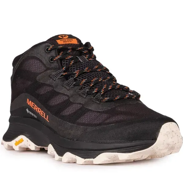 Чоловічі кросівки Merrell Moab Speed Mid GTX 'Black Asphalt'| J067075 фото