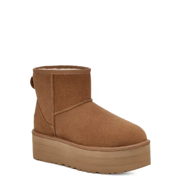 Жіночі черевики UGG Classic Ultra Mini Platform | 1134991-CHE фото