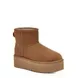 Жіночі черевики UGG Classic Ultra Mini Platform | 1134991-CHE фото 3