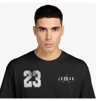 Чоловіча футболка Air Jordan Brooklyn MenS Graphic Black | IF3127-010 фото