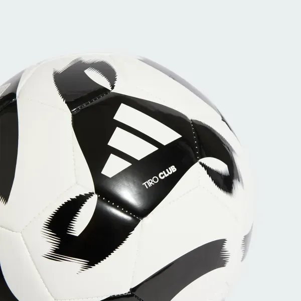 Футбольний м'яч adidas TIRO CLUB 'White / Black'| HT2430 фото
