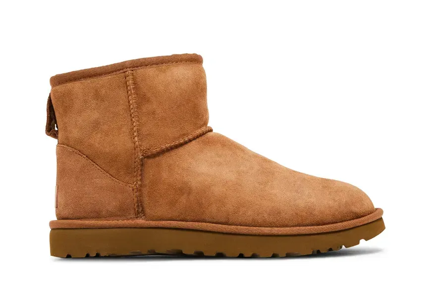 Жіночі черевики UGG Classic Mini II Boot 'Chestnut'| 1016222 CHE фото