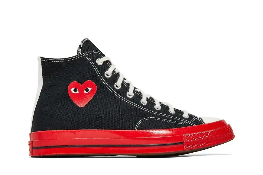 Кеди Converse Chuck 70 High 'Black Red'| A01793C фото