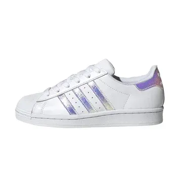 Жіночі кросівки adidas Superstar J 'White Iridescent'| FV3139 фото