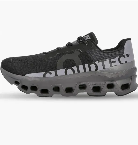 Чоловічі кросівки On Cloud Cloudmonster Lumos Black/Grey | 62.98394 фото