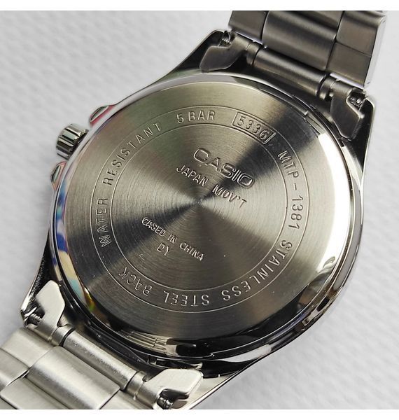 Чоловічий годинник CASIO Timeless Collection Df | MTP-1381D-1A фото