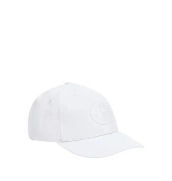 Чоловіча кепка Stone Island Compass-Embroidered White | K1S159100996-S0065 V0001 фото