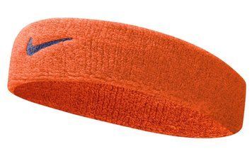 Пов'язка на голову Nike SWOOSH HEADBAND TEAM ORANGE/COLLEGE NAVY | N.000.1544.804.OS фото