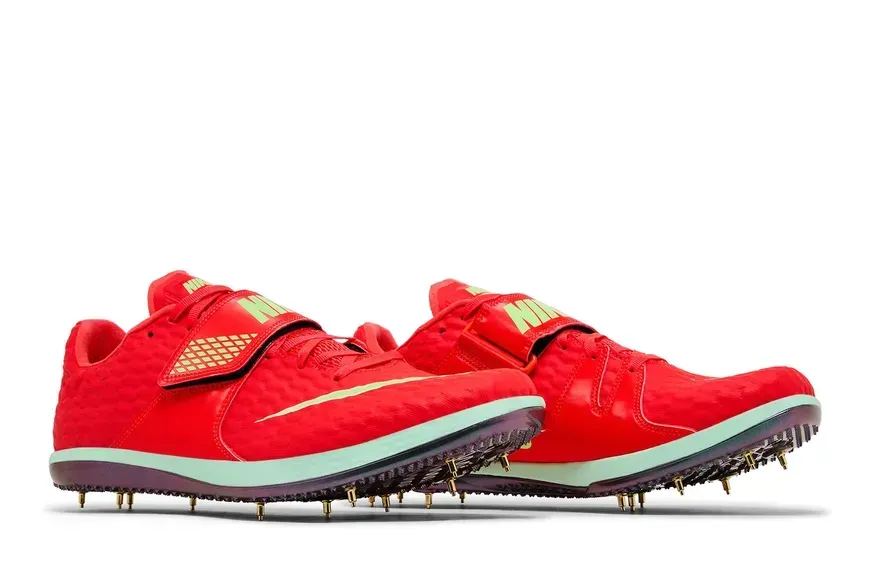 Шиповки Nike High Jump Elite 'Bright Crimson Lime Blast'| FZ9636-600 фото