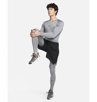 Чоловічий лонгслів Nike Pro MenS Dri-Fit Tight Long-Sleeve Fitness Top Grey | FB7919-084 фото