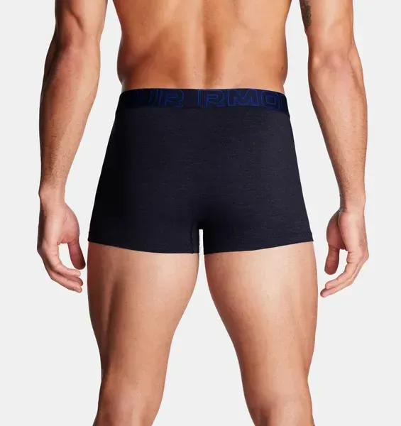 Чоловічі труси Under Armour Performance Cotton 3in 3-Pack | 1383891-410 фото