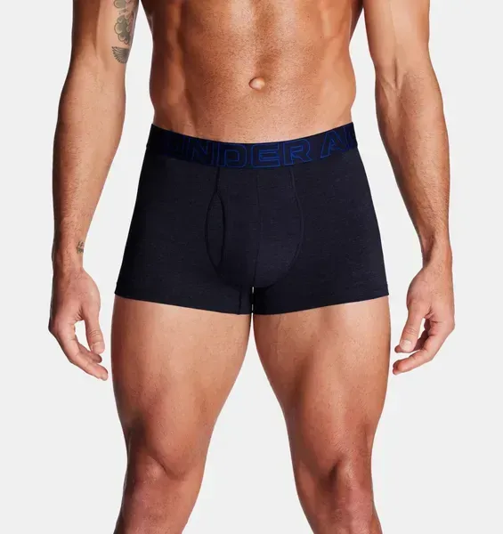 Чоловічі труси Under Armour Performance Cotton 3in 3-Pack | 1383891-410 фото