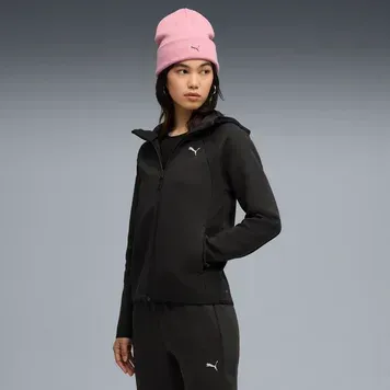 Жіночий худі Puma EVOSTRIPE Full-Zip Hoodie L | 68814101 фото