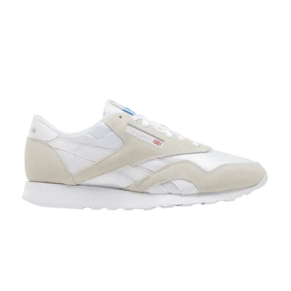 Кросівки Reebok Classic Nylon 'White Light Grey'| FV1593 фото