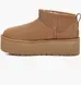 Жіночі уггі UGG Classic Ultra Mini Platform Brown | 1135092 фото 2