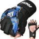 Рукавиці RDX Grappling Gloves New Aura F17 | GGR-F17BU фото 3