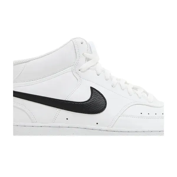 Чоловічі кросівки Nike Court Vision Mid Next Nature 'White Black'| DN3577-101 фото