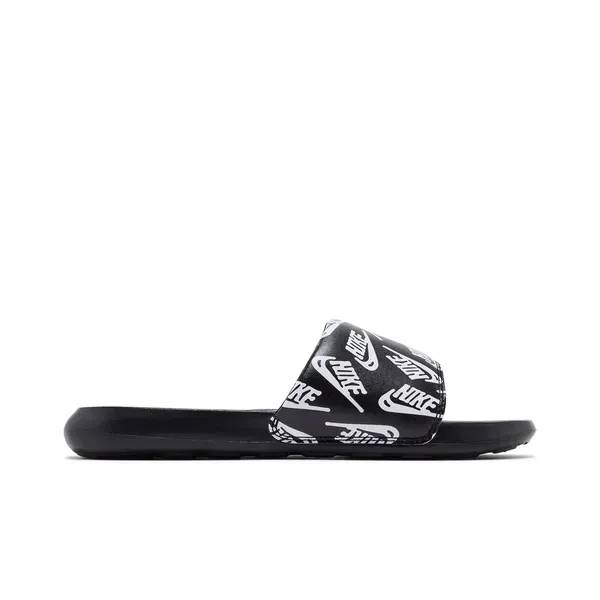Капці Nike Victori One Slide 'Repeat Logo - Black White'| CN9678-008 фото