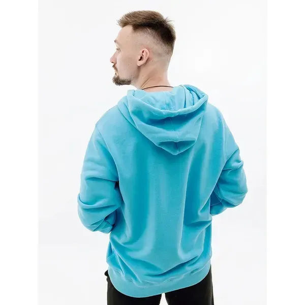 Чоловічий худі 47 Brand New York Yankees Base Runner Light Blue | 580764VD-FS фото