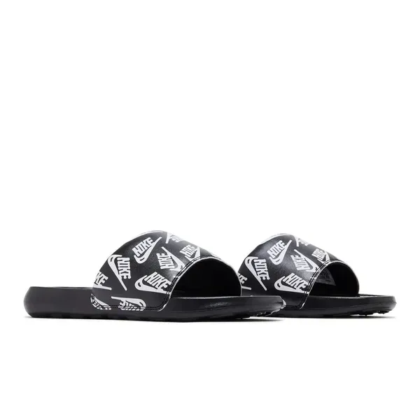 Капці Nike Victori One Slide 'Repeat Logo - Black White'| CN9678-008 фото