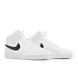Чоловічі кросівки Nike Court Vision Mid Next Nature 'White Black'| DN3577-101 фото 9