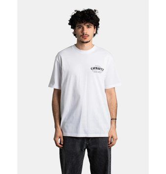 Футболка Carhartt WIP Catalogue C Logo White | I034761.02XX фото