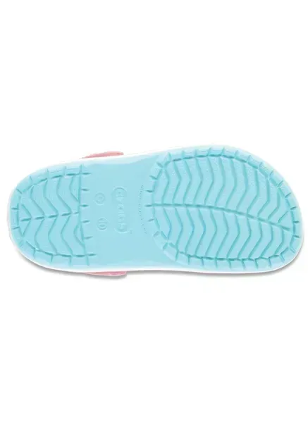Підліткові сабо Crocs UNI Crocband Clog K BBt | 207006-4S3-ICE BLUE/WHITE фото