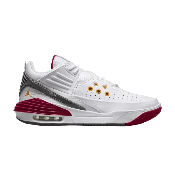 Чоловічі кросівки Jordan Max Aura 5 'White Cardinal Red'| DZ4353-160 фото