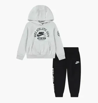 Підлітковий спортивний костюм Nike Nkb B Nsw Pe Ft Po Black/Grey | 86N227-023 фото