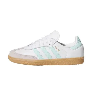 Підліткові кросівки adidas Samba OG J 'White Semi Flash Aqua'| JP5481 фото