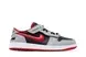 Кросівки Air Jordan 1 Low FlyEase 'Black Cement Fire Red'| DM1206-006 фото 2