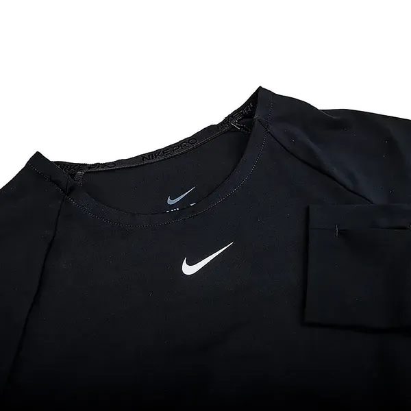 Жіноча футболка Nike Pro Dri-FIT 365 Cropped Long-Sleeve Top | FV5484-010 фото