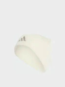 Шапка adidas NEW LOGO BEANIE CUFF 'Cream White / Beige'| JX5745 фото
