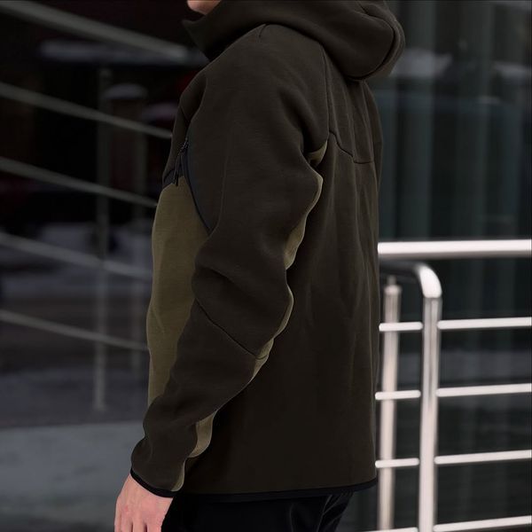 Чоловічий худі Nike Tech Full-Zip Windrunner | HV0949-335 фото