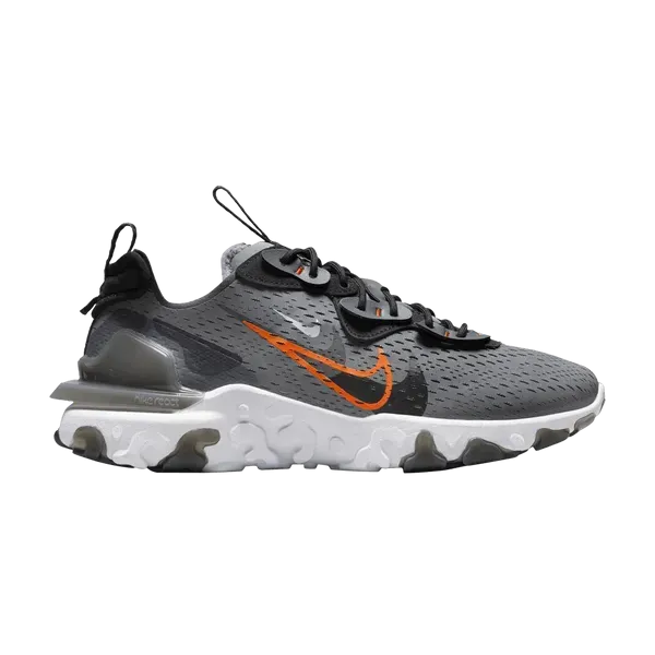 Чоловічі кросівки Nike React Vision 'Smoke Grey Bright Mandarin'| FN7812-001 фото