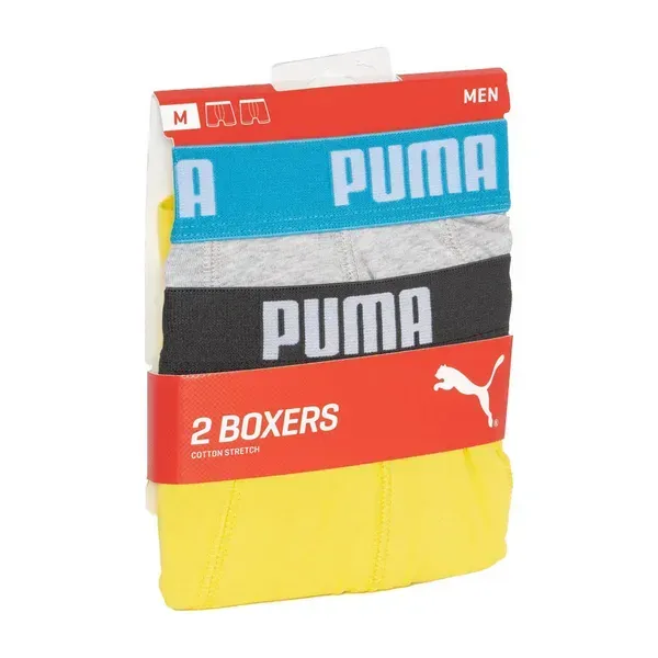 Чоловічі труси Puma Basic Boxer 2P | 521015001-006 фото