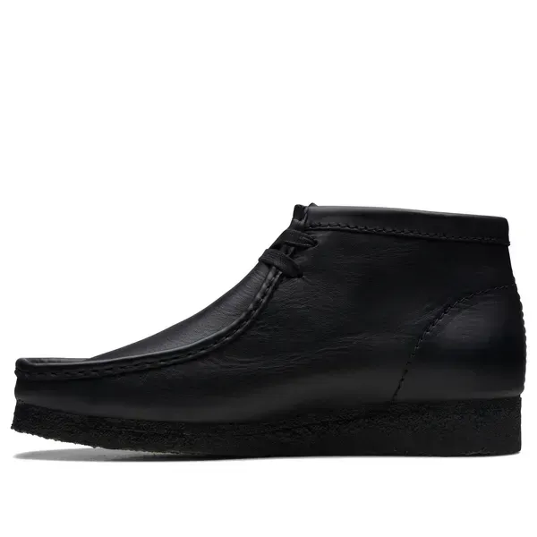 Черевики Clarks Wallabee Boots 'Black' | 26155512 фото