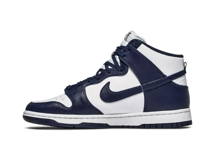 Чоловічі кросівки Nike Dunk High 'Midnight Navy'| DD1399-104 фото