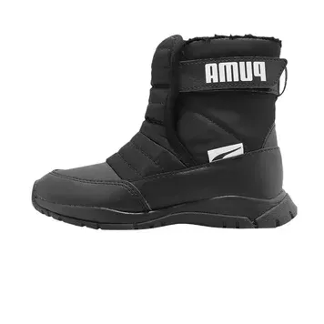 Дитячі черевики Puma Nieve Boot 'Black White'| 380745-03 фото