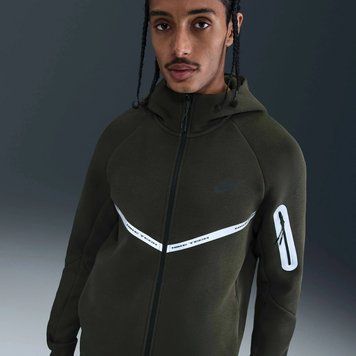 Чоловіча толстовка Nike Tech Fleece Windrunner Full-Zip Reflective Jacket | IM6537-355 фото