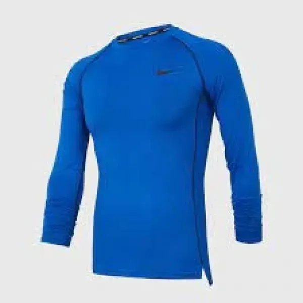 Чоловіча кофта Nike Pro Dri-FIT Longsleeve | DD1990-480 фото