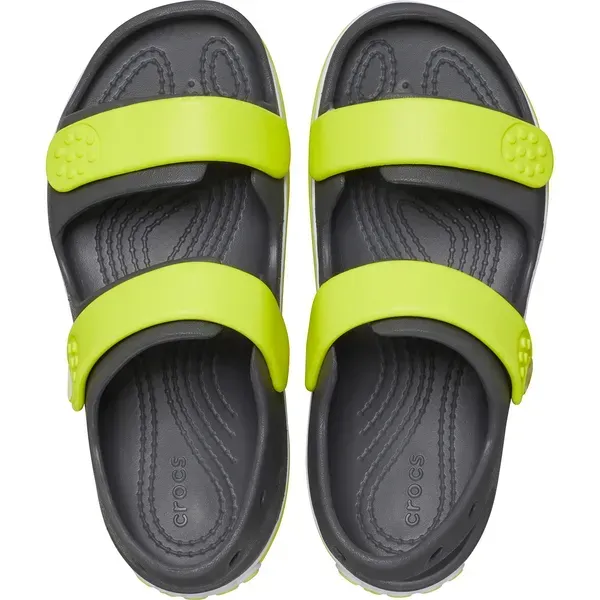 Дитячі сандалі Crocs Crocband Cruiser Sandal T | 209424-1NJ-SLATE GREY/ACI фото