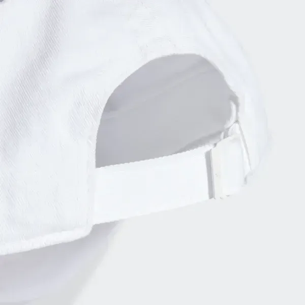 Бейсболка adidas COTTON TWILL BASEBALL CAP 'White / Black'| IB3243 фото