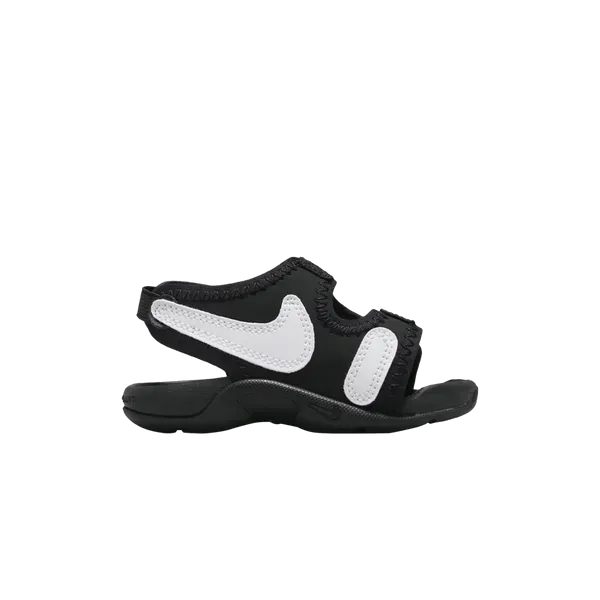 Дитячі сандалі Nike Sunray Adjust 6 TD 'Black White'| DR5709-002 фото