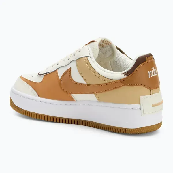 Жіночі кросівки Nike Air Force 1 Shadow 'Sail Flax Sesame'| DZ1847-106 фото