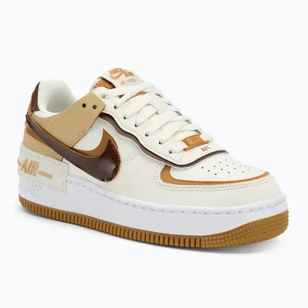 Жіночі кросівки Nike Air Force 1 Shadow 'Sail Flax Sesame'| DZ1847-106 фото