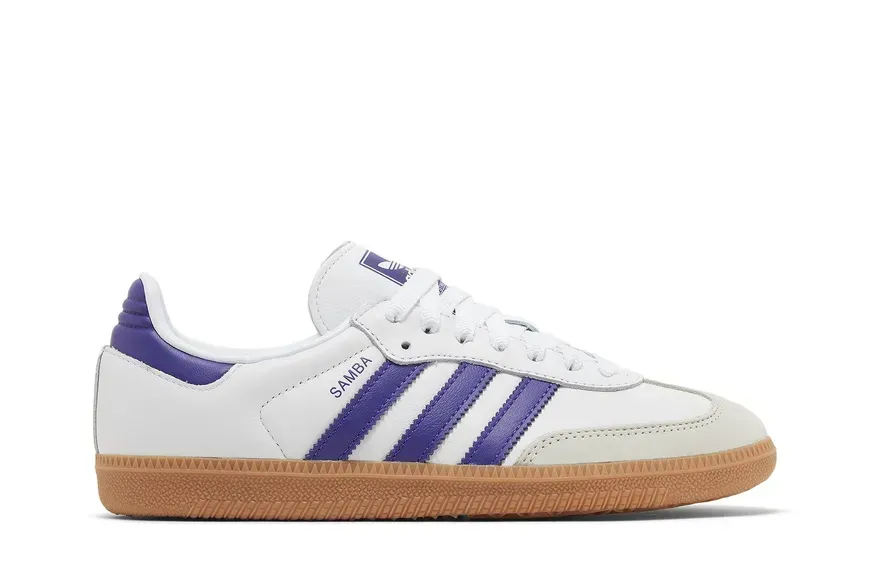 Жіночі кросівки adidas Samba OG 'White Energy Ink Gum'| IF6514 фото