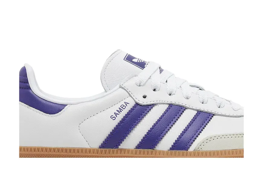 Жіночі кросівки adidas Samba OG 'White Energy Ink Gum'| IF6514 фото